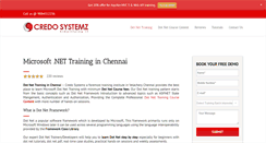 Desktop Screenshot of bestdotnettraininginchennai.com